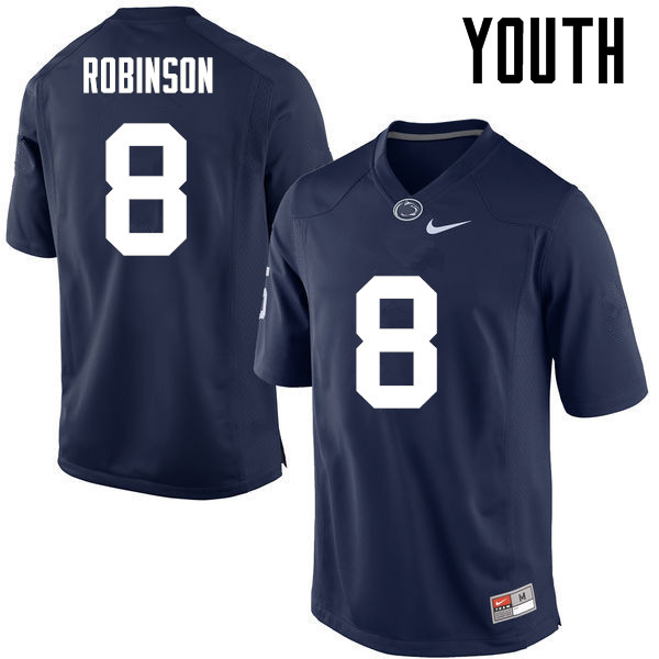 Youth Penn State Nittany Lions #8 Allen Robinson College Football Jerseys-Navy - Click Image to Close